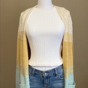 Cheer Me Up Color Block cardigan
